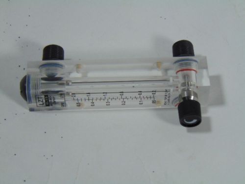 1/2&#034; pt thread 0.05-0.5gpm 0.2-2lmp water liquid flow meter  flowmeter for sale