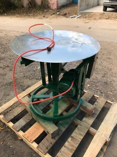 Rotary accumulation table stainless steel 110 volt for sale