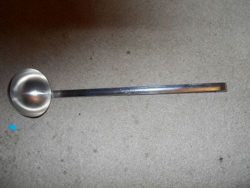 Vollrath 58440 Stainless Steel w/ 12&#034; Hooked Handle 4 oz Dipper