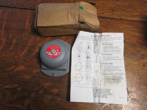 Jenkins Supering Alarm Bell # 1004 AV VIB Pigtail  24-V New