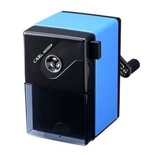 Carl international carl pencil sharpener. cp-80 blue. manual, portable &amp; quiet for sale