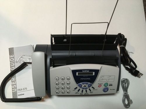 Fax Machine Brother 575 Multi-Function Phone Copier Compact Home Office