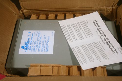 ACME T-3-53044-S Power Transformer 5KVA, 1 PH General Purpose Dry Type 1 PH 60Hz