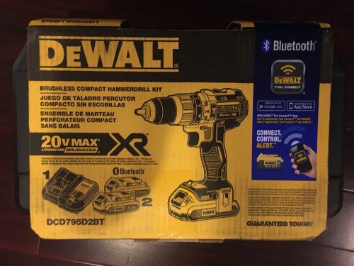 DeWalt DCD795D2BT  Brushless Compact Hammerdrill Kit