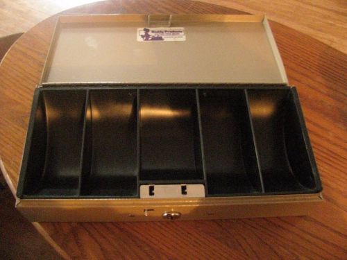 10&#034; Buddy Products Locking Cash Box (no key)