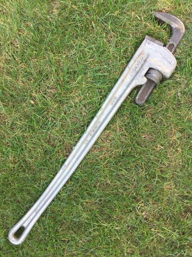 RIDGID ALUMINUM 36&#034; PIPE WRENCH 836 - GOOD USED CONDITION #2