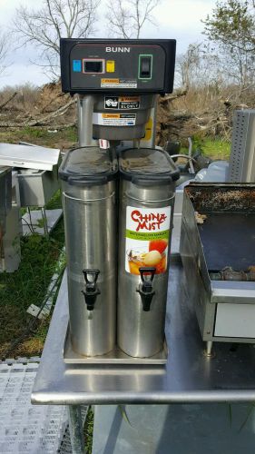 USED BUNN TB6 TWIN ICED TEA BREWER TWO  3 GALLON CAPACITY 26.7 GALLON PER HOUR