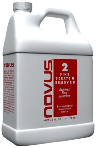 NEW NOVUS PC 208 Plastic Fine Scratch Remover  64 oz. FREE SHIPPING