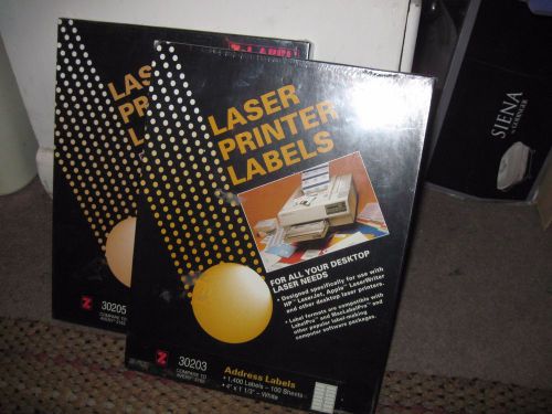 200 pages z-labels mailing laser labels 2800 labels 1.33 x 4 &#034; avery temp 5162 for sale