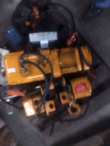 Harrington 2 ton chain hoist 480v for sale