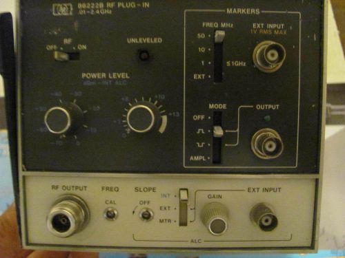 HP Agilent 86222B RF Plug-In .01 - 2.4 GHz