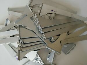 Shelf brackets, 8&#034;, lot of 35, knape and vogt