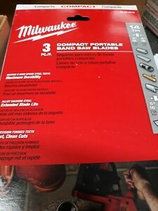 Milwaukee Portable Band Saw Blades M18