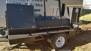 Start a BBQ Catering Vending Business Smoker Grill Trailer Food Truck Restaurant