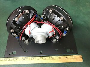 (2) Federal Signal NS100W Speaker Drivers 100 Watt  NOS on mount