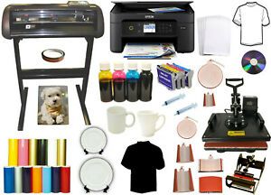 28 METAL 1000g Vinyl Plotter Cutter 8in1 Heat Transfer Press Sublimation Printer