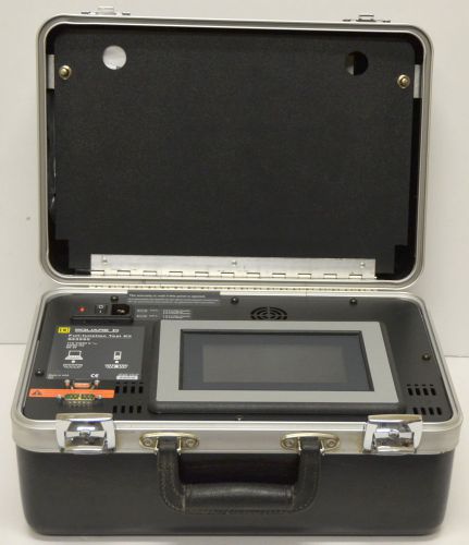 Square d s33595 full function tester set circuit breaker test kit for sale