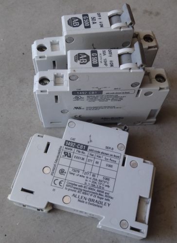 Allen bradley circuit breaker  1492-cb1 g500 for sale