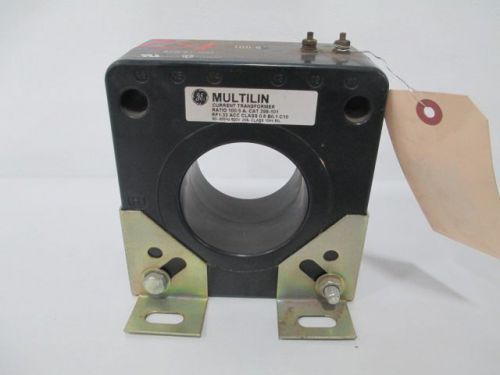 GE 298-101 MULTILIN 100:5 A 3-1/16IN ID CURRENT 600V-AC TRANSFORMER D256275