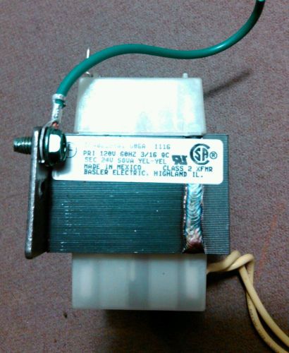 BASLER ELECTRIC BE40212001 G0GA 120V/24V 60 HZ 50VA TRANSFORMER