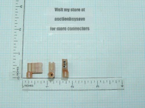 50 female red flag quick disconnect terminals molex 19007-0001 22-18 wire .250 for sale
