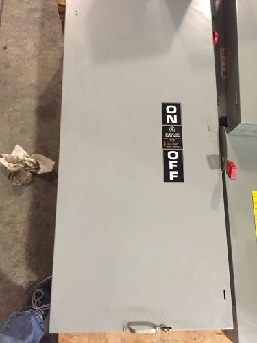 THN3365R 400 Amp GE Disconnect. 3R NonFused. 600 Volt