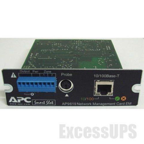 APC AP9619 UPS NETWORK MANAGEMENT CARD