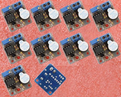 10pcs 12v accumulator sound light alarm buzzer prevent over discharge controller for sale