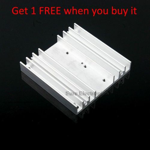 5pcs 3x3inch Aluminum Alloy Heat Sink for 1W/3W/5W/10W LED Silver White