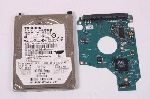 TOSHIBA MK3255GSX 320GB 2,5 SATA HARD DRIVE / PCB (CIRCUIT BOARD) ONLY FOR DATA