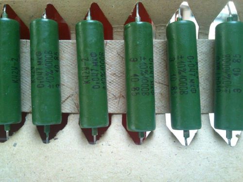 10x K42Y-2 0.047uF 1000V PIO Capacitors Perfect for Audio