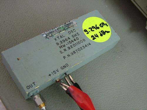 XTL OSILATOR SYNTHESIZED SIGNAL SOURCE HIGH POWER 2.296GHz 24dbm MW- 15440 DRO