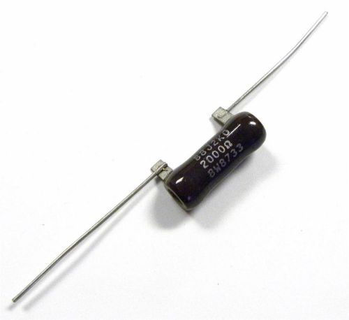 BRAND NEW OHMITE RESISTOR 8W 2000OHMS MODEL B8J2K0 (8 AVAILABLE)