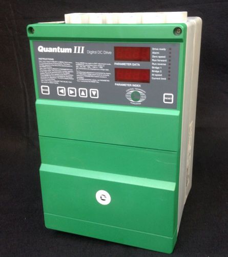 Quantum iii digital dc drive 20 hp. / 500v for sale