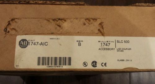 Allen Bradley 1747-AIC DH-485  link coupler SLC500 Ser B (NIB)