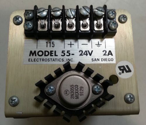 ELECTROSTATICS 55-24V-2A  (RTS0332)