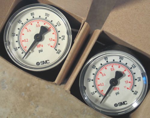 SMC 4274866 Pressure Gauge 2&#034; 160 PSI 1.1 MPa 1/4&#034; NPT CBM M5 111.10 NOS