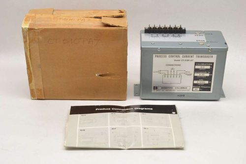 SCIENTIFIC COLUMBUS CT-510P-A7 PROCESS CONTROL CURRENT TRANSDUCER B479489