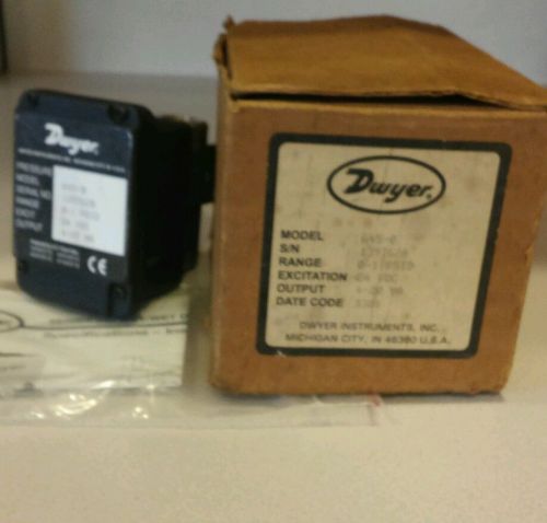 Dwyer 645-0 Wet/Wet Differential Pressure Transmitter