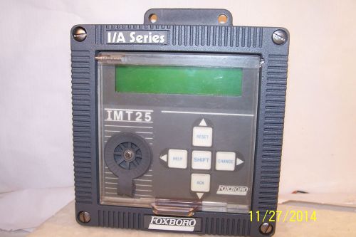 FOXBORO IMT25-SDADB10M-AB MAGNETIC FLOW TRANSMITTER I/A SERIES