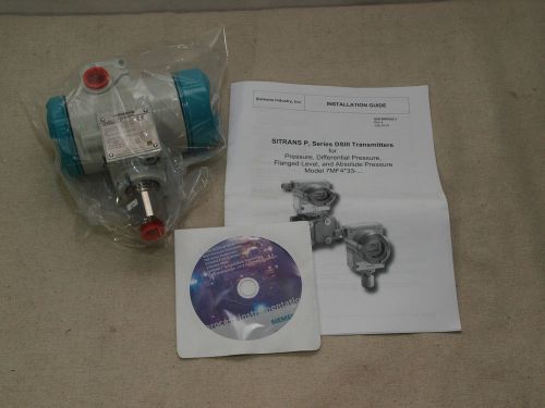 Siemens Sitrans P DS III Pressure Transmitter 7MF4033-1EA10-1NC6-Z B21 – NEW