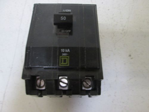 SQUARE D QO350 CIRCUIT BREAKER *USED*