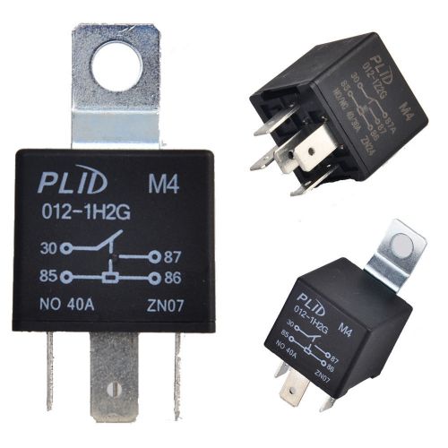 2pcs 12v volt spdt relay car automotive alarm 40 amp 30/40a #qil00 for sale