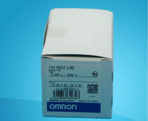 Omron Timer H5CZ-L8D 12-24VDC 24VAC NEW IN BOX