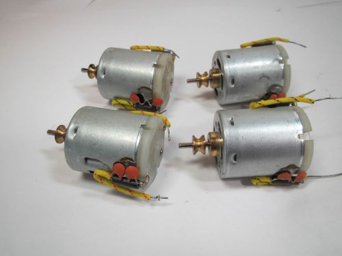 NOS Multi Pole Mabuchi 12 VDC Hobby Motors Model Trains Slot Car Speed Control