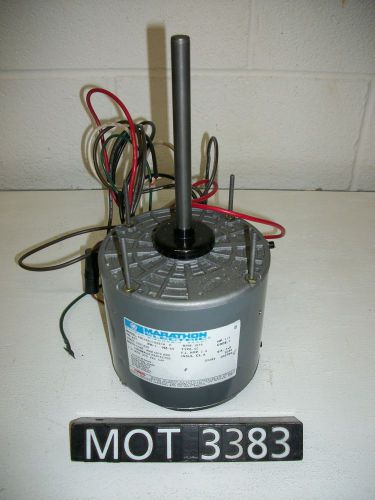 Marathon .33 hp 48a11o661 48y frame single phase 2 speed fan motor (mot3383) for sale