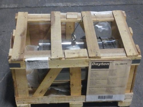 New crated grainger dayton washdown premium efficient motor  stainless steel for sale