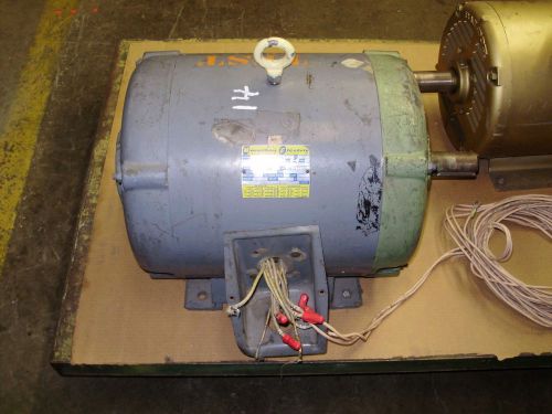 Used Marathon Electric, 10 HP AC Motor, 230/460VAC, 3 Phase, 3400 rpm, 284TS FR