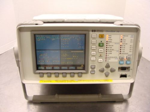 HP Agilent 37718A OmniBER 718A Communications Analyzer W/ JITTER - AS-IS, READ