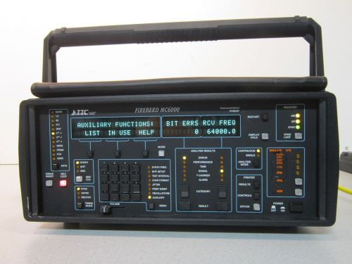 TTC Fireberd Communications Analyzer MC6000, NSN 6650014128471, Case Included